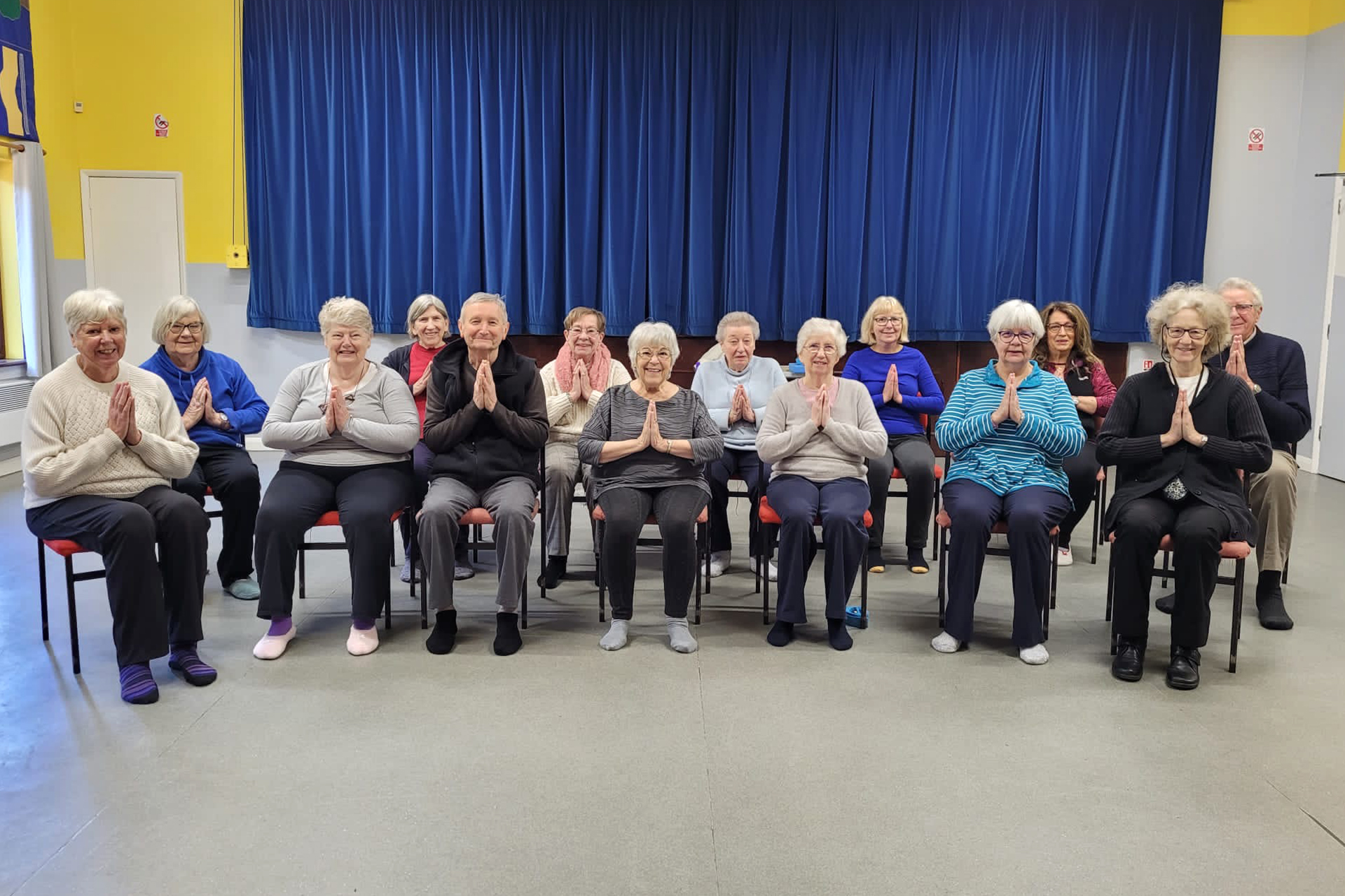 Picture of Chair Yoga group